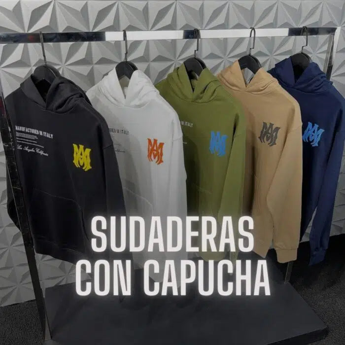 SUDADERAS CON CAPUCHA